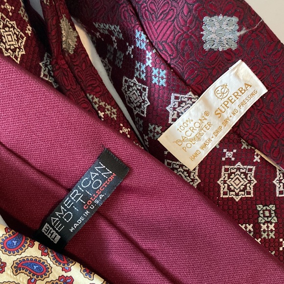 Assorted silk ties 4 in group - Picture 7 of 8